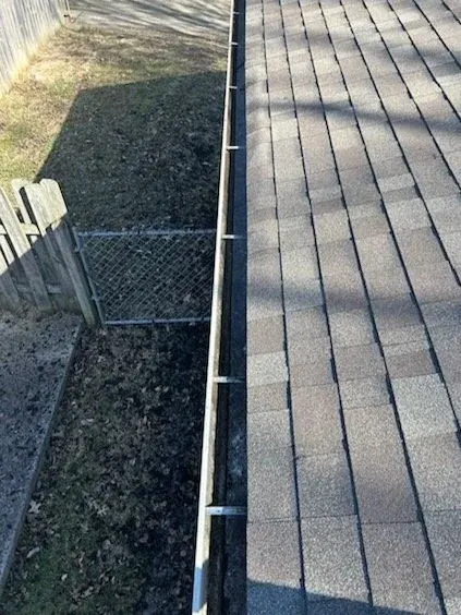 Gutters cleaned and inspected by Celtic Rainwater Systems